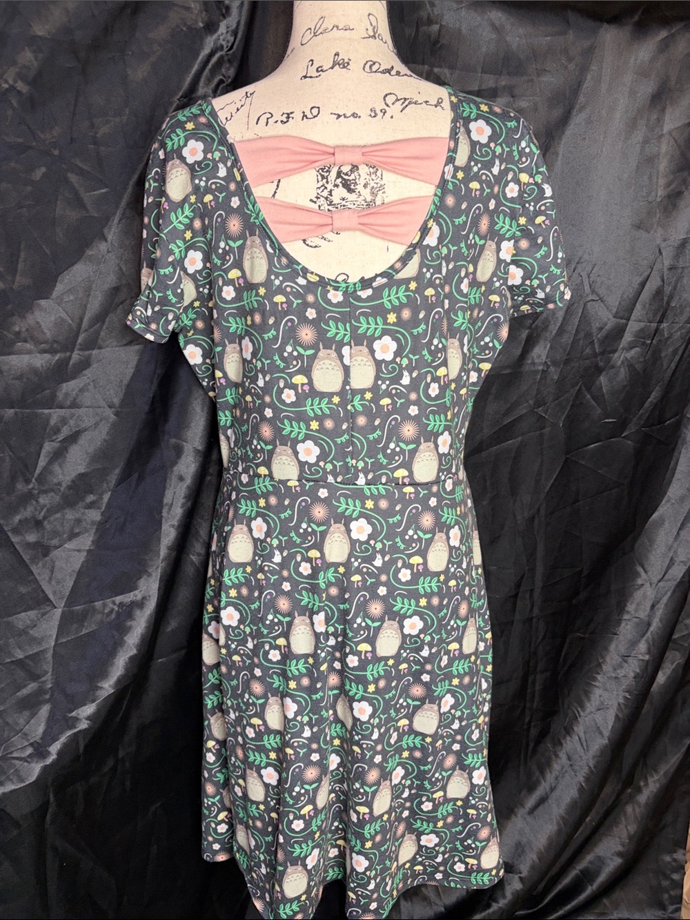 Officially Licensed Studio Ghibli My Neighbor Totoro Dress – Hot Topic – Sz 12 🖤 - Picture 6 of 7